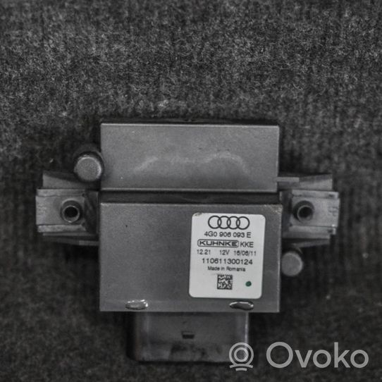 Audi Q5 SQ5 Polttoaineen ruiskutuspumpun ohjainlaite/moduuli 4G0906093E