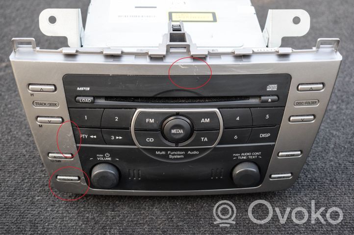 Mazda 6 Radio/CD/DVD/GPS-pääyksikkö GS1D669R0A