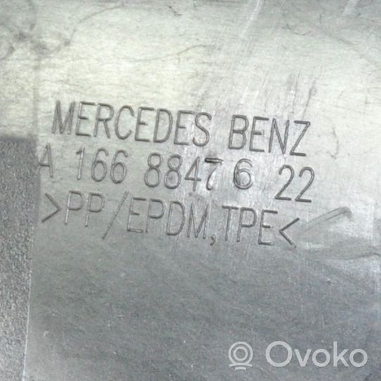 Mercedes-Benz GL X166 Rivestimento paraspruzzi passaruota anteriore A1668847622