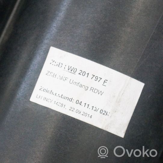 Audi A4 S4 B9 Active carbon filter fuel vapour canister 8W0201797F