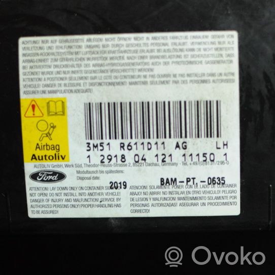 Ford Focus C-MAX Poduszka powietrzna Airbag fotela 3M51R611D11AG