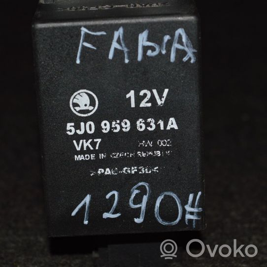 Skoda Fabia Mk2 (5J) Inne wyposażenie elektryczne 5J0959631A