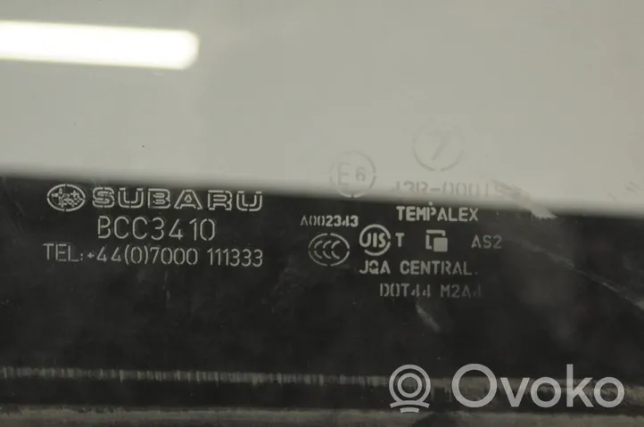 Subaru Legacy Vitre de fenêtre porte arrière 43R00019