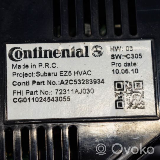Subaru Legacy Interrupteur ventilateur 
