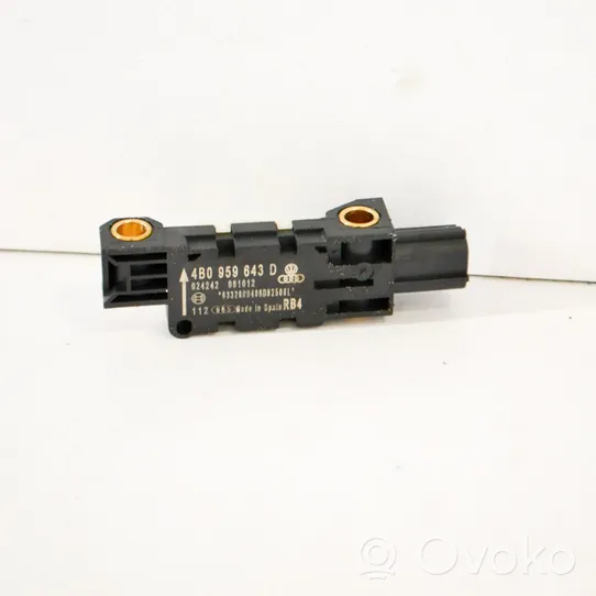 Bentley Continental Airbag deployment crash/impact sensor 4B0959643D