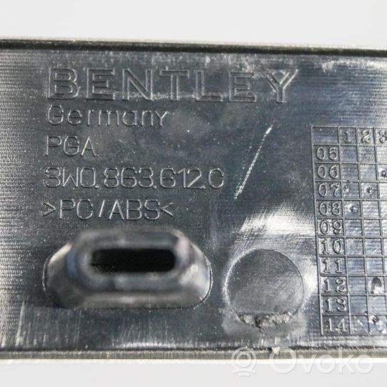 Bentley Continental Etuoven kynnyksen suojalista 3W0863612C