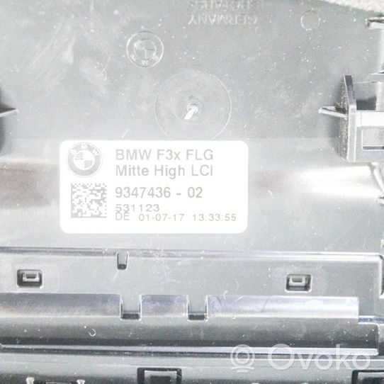 BMW 4 F32 F33 Dysze / Kratki nawiewu deski rozdzielczej 93474368057625