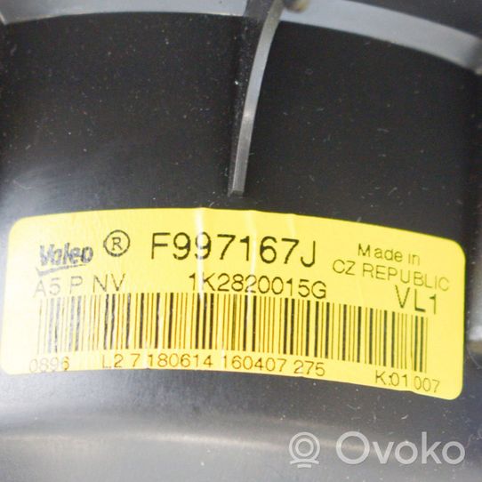 Audi Q3 8U Mazā radiatora ventilators 1K2820015G