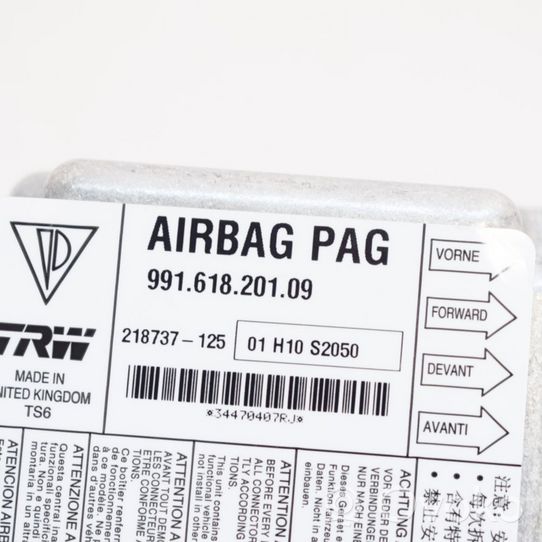 Porsche 911 991 Centralina/modulo airbag 99161820109