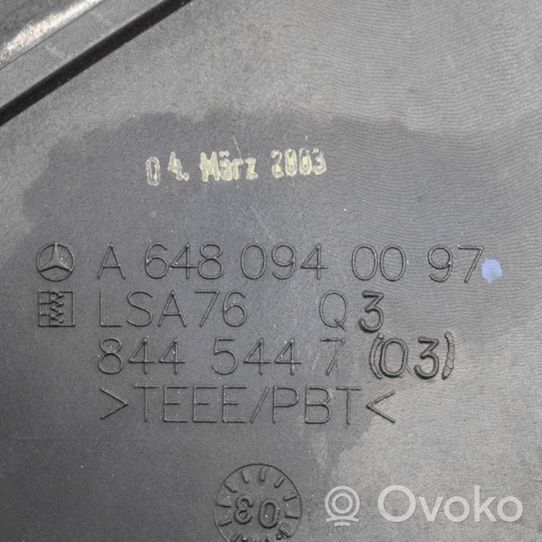 Mercedes-Benz S W220 Rura / Wąż dolotowy powietrza A6480940097