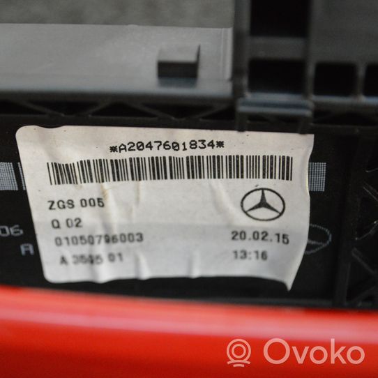 Mercedes-Benz SLK R172 Klamka zewnętrzna drzwi przednich A2047601834