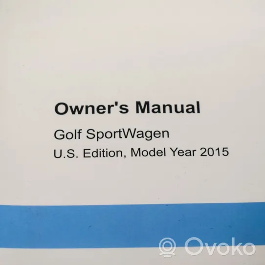 Volkswagen Golf VII Vartotojo instrukcija 
