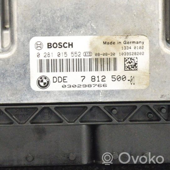 BMW 5 E60 E61 Calculateur moteur ECU 78125000281015552