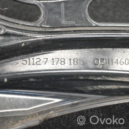 BMW 5 E60 E61 Mocowanie narożnika zderzaka tylnego 7178185