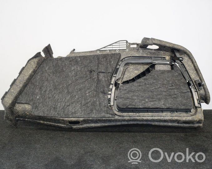 Audi A5 8T 8F Apatinis, bagažinės šono, apdailos skydas 8T0863887B