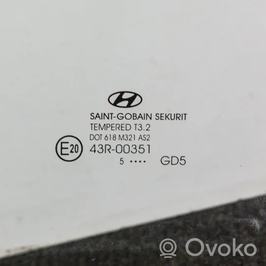 Hyundai i30 Takaoven ikkunalasi 43R00351AS2