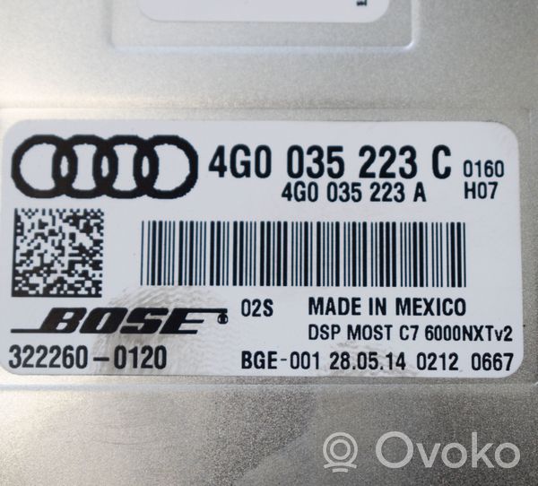 Audi A7 S7 4G Vahvistin 