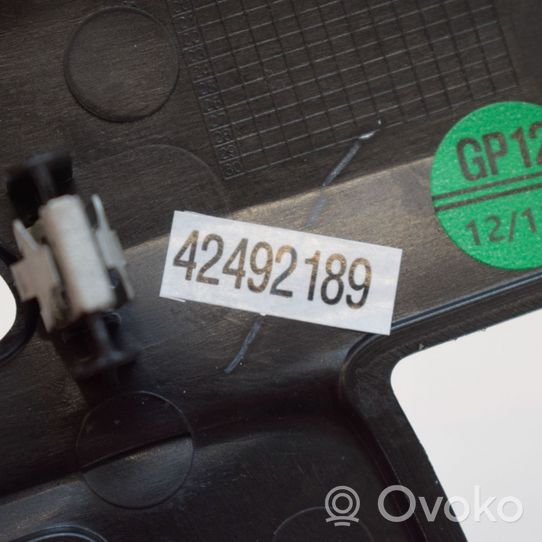 Opel Mokka X Cadre, panneau d'unité radio / GPS 42492189