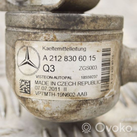 Mercedes-Benz E W212 Ilmastointilaitteen putki (A/C) A2128306015