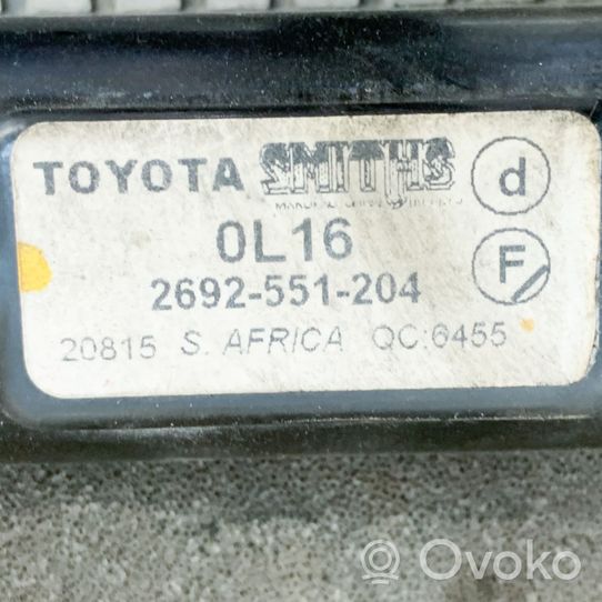 Toyota Hilux (AN10, AN20, AN30) Jäähdyttimen lauhdutin 2692551204