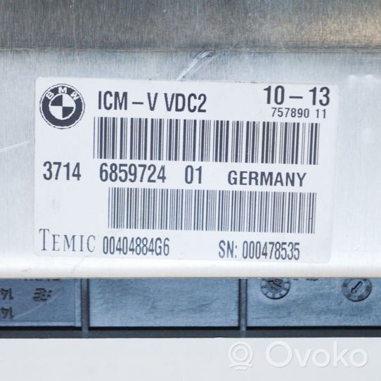 BMW 6 F12 F13 Sterownik / Moduł tylnego zawieszenia pneumatycznego 6859724