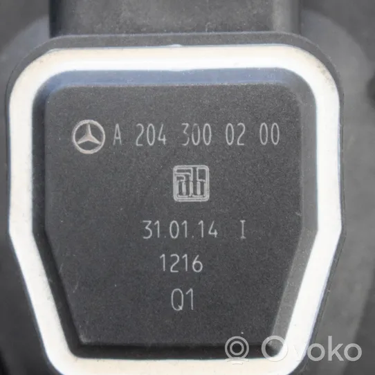 Mercedes-Benz E A207 Akseleratora pedālis A2043000200