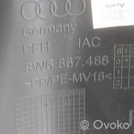 Audi A5 Takaoven verhoilu 8W6867488