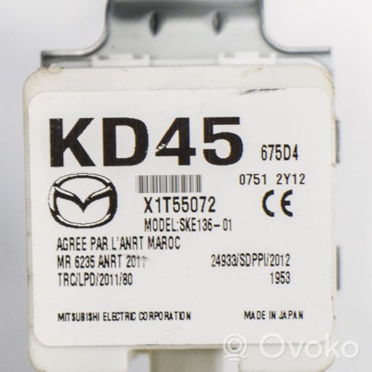 Mazda 6 Antenne intérieure accès confort KD45675D4