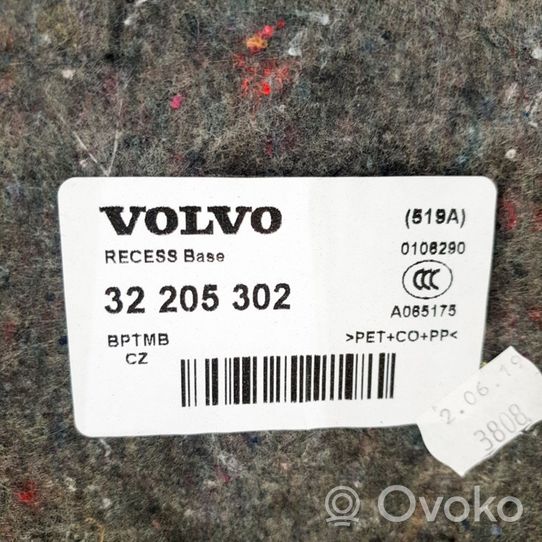 Volvo XC60 Trunk/boot floor carpet liner 32205302