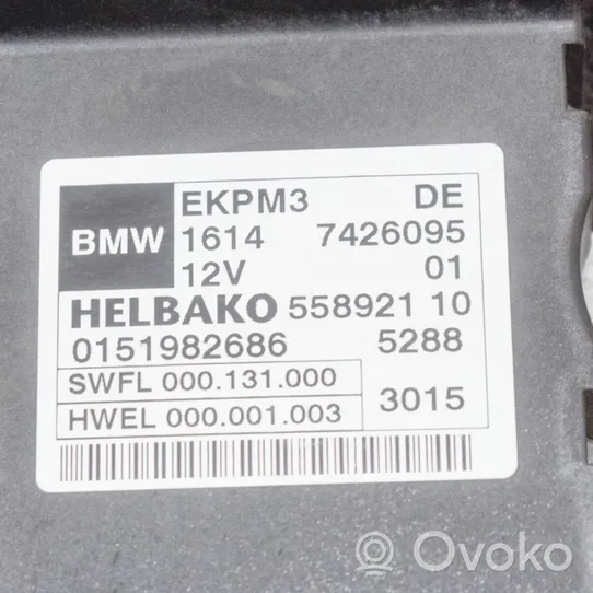 BMW 3 F30 F35 F31 Sterownik / Moduł pompy wtryskowej 7426095