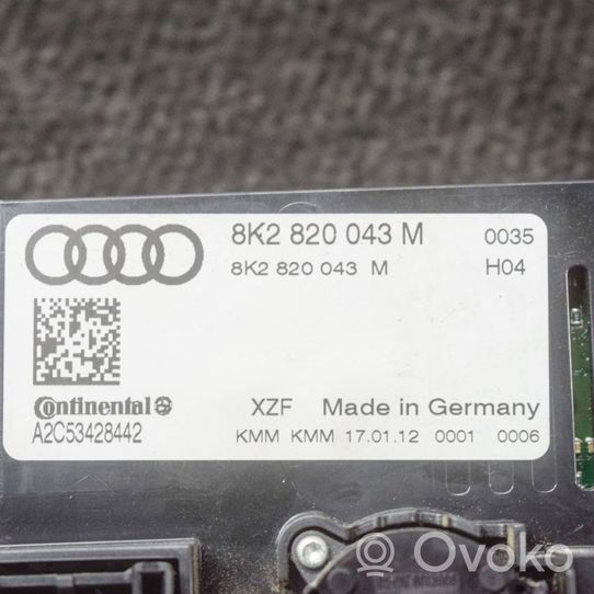 Audi A4 S4 B8 8K Przełącznik / Włącznik nawiewu dmuchawy A2C53428442