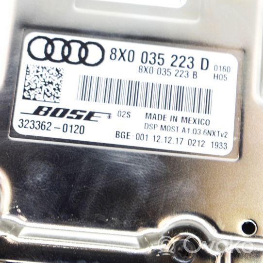 Audi Q3 8U Amplificateur de son 8X0035223D