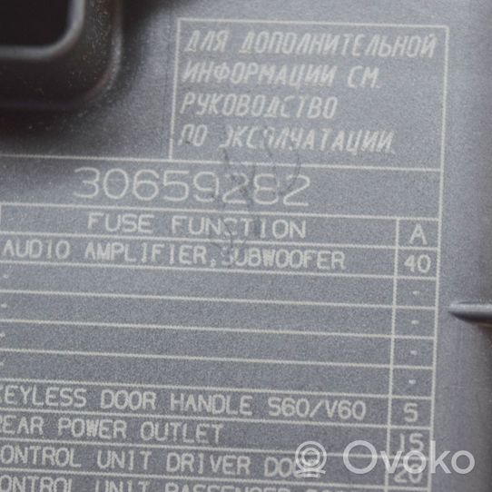Volvo V60 Skrzynka bezpieczników / Komplet 13800159