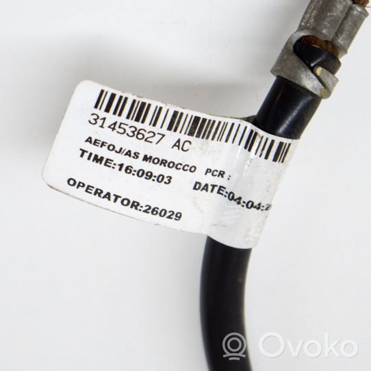 Volvo XC40 Negative earth cable (battery) 31453627