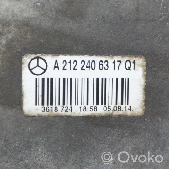 Mercedes-Benz E W212 Variklio pagalvė A2122406317