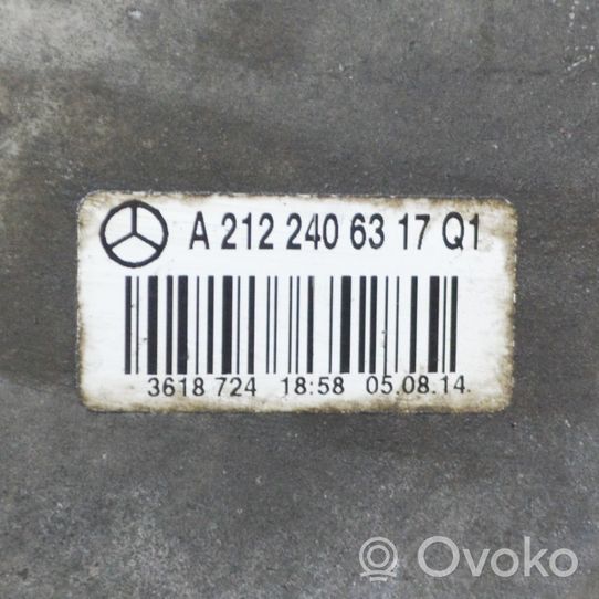 Mercedes-Benz E W212 Support de moteur, coussinet A2122406317