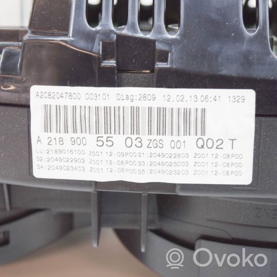 Mercedes-Benz CLS C218 X218 Tachimetro (quadro strumenti) A2189005503