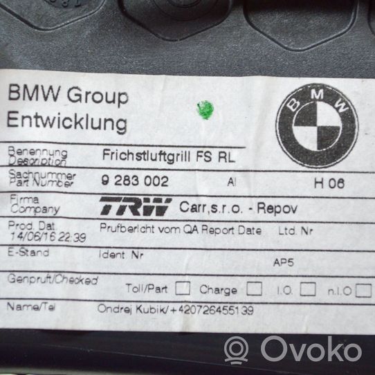 BMW i3 Copertura griglia di ventilazione cruscotto 9283002