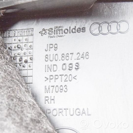 Audi Q3 8U B-pilarin verhoilu (yläosa) 8U0867246