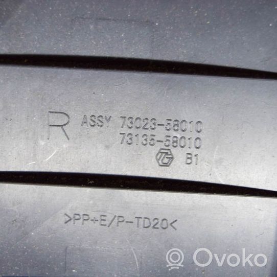 Toyota Prius (XW50) (B) statņa dekoratīvā apdare (augšdaļa) 7313558010