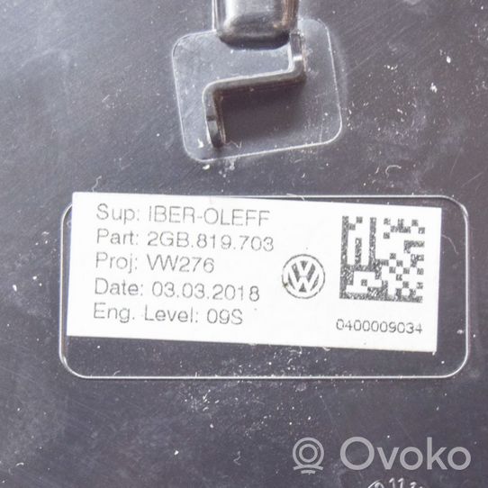 Volkswagen T-Roc Dysze / Kratki nawiewu deski rozdzielczej 2GB819703