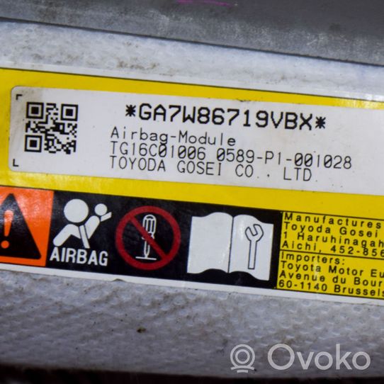 Toyota RAV 4 (XA50) Sēdekļa drošības spilvens 0589P1001028