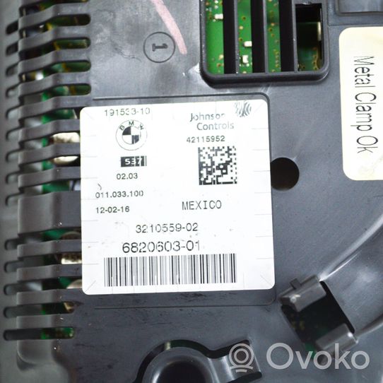 BMW X5 F15 Tachimetro (quadro strumenti) 6820603