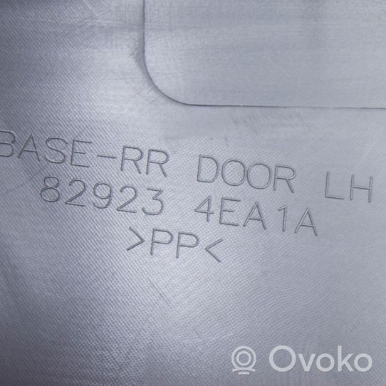 Nissan Qashqai Garniture panneau de porte arrière 829234EA1A