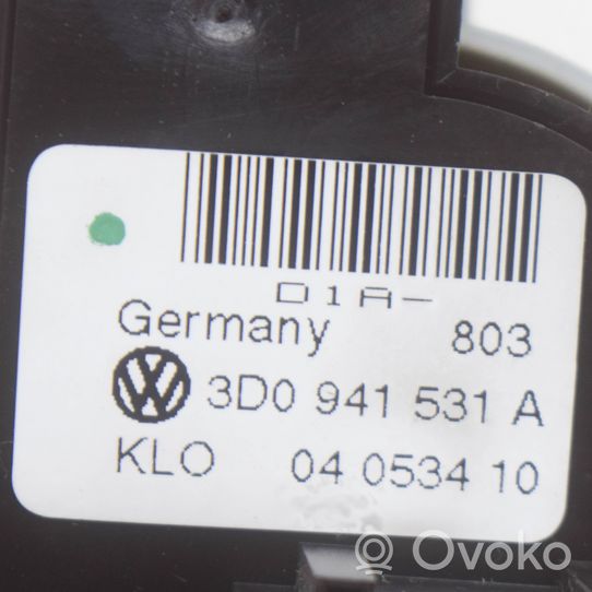 Volkswagen Phaeton Interrupteur d’éclairage 3D0941531A