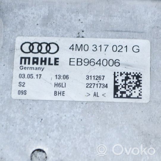 Audi A5 Refroidisseur d'huile moteur 4M0317021G