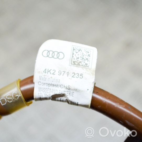 Audi A6 S6 C8 4K Cavo negativo messa a terra (batteria) 4K2971235