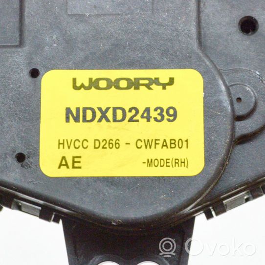 Hyundai Ioniq Moteur / actionneur de volet de climatisation D266CWFAB01