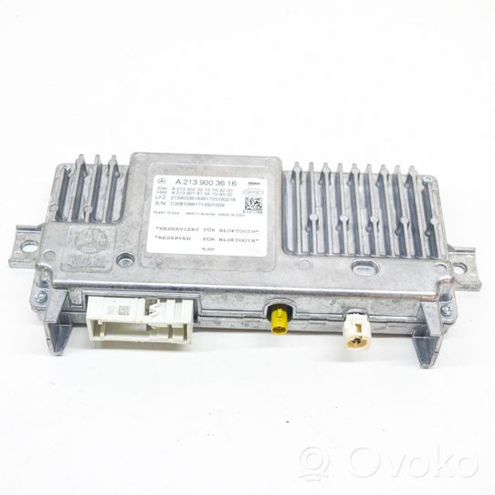 Mercedes-Benz E W213 Videon ohjainlaite A2139018105