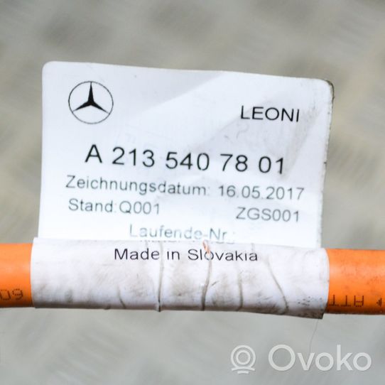 Mercedes-Benz E W213 Jarrujen johtosarja A2135407801